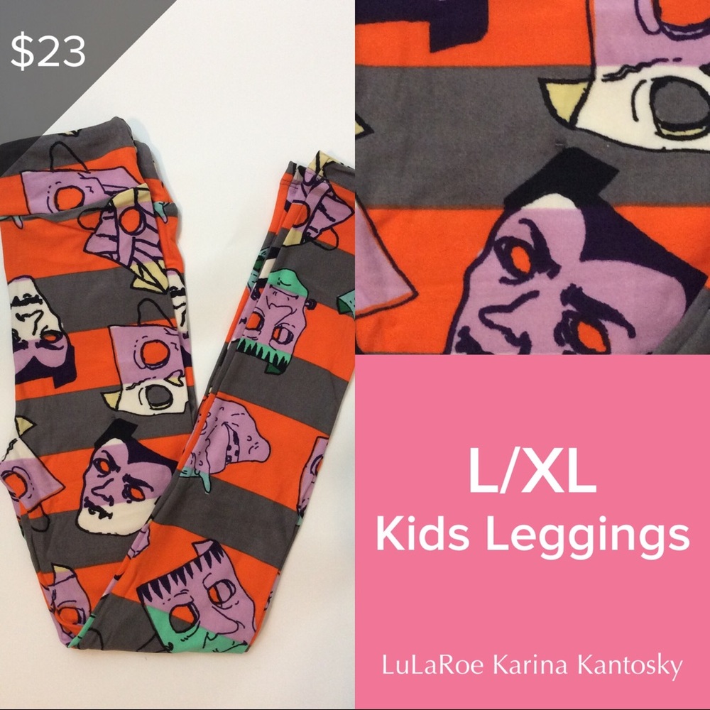 LuLaRoe Kids Halloween Leggings